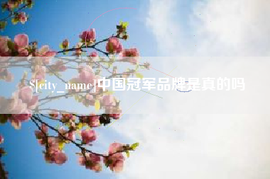 香港中国冠军品牌是真的吗