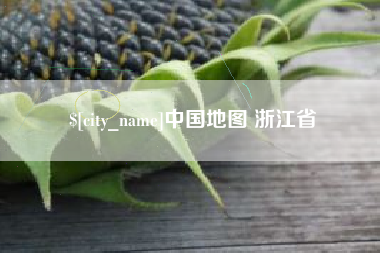 香港中国地图 浙江省