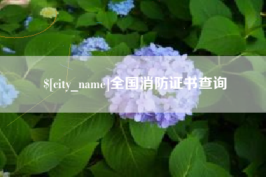 香港全国消防证书查询