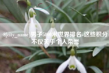 香港男子5000米世界排名-这些积分不仅关乎个人荣誉