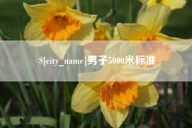 香港男子5000米标准