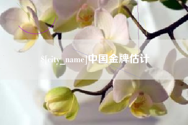 香港中国金牌估计