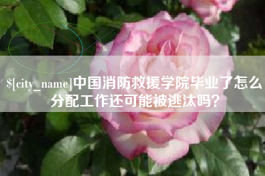香港中国消防救援学院毕业了怎么分配工作还可能被逃汰吗？