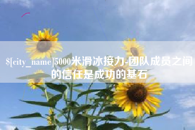 香港5000米滑冰接力-团队成员之间的信任是成功的基石