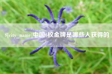 香港中国6枚金牌是哪些人获得的