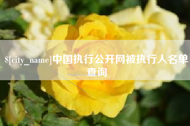 香港中国执行公开网被执行人名单查询