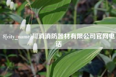 香港川消消防器材有限公司官网电话