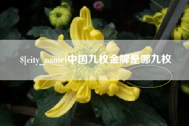 香港中国九枚金牌是哪九枚