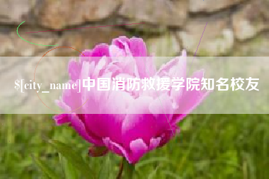 香港中国消防救援学院知名校友