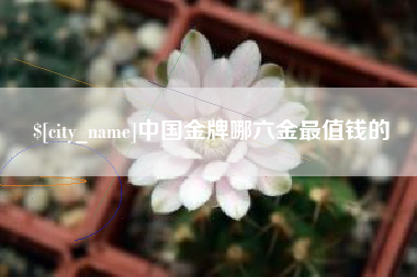 香港中国金牌哪六金最值钱的