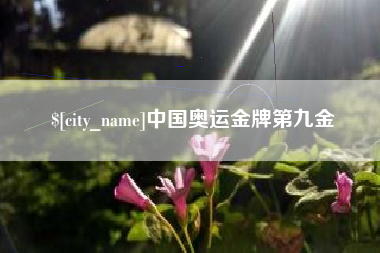 香港中国奥运金牌第九金